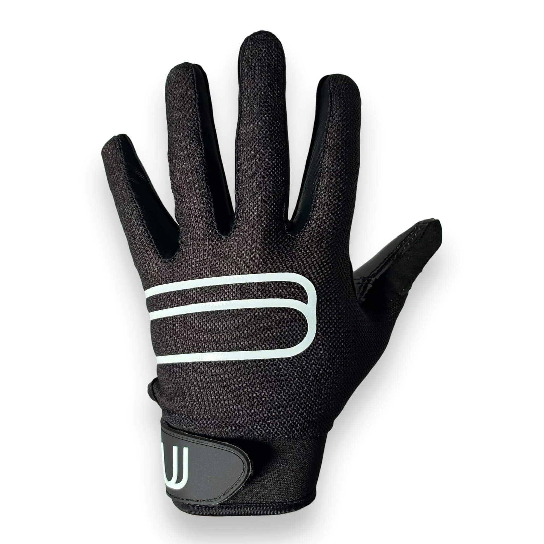Back hand view of UNYT-US 1.0 Football & Flag Football Receiver Gloves.
